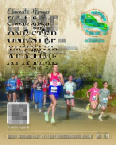 Outrun Hunger 5K event flyer and information