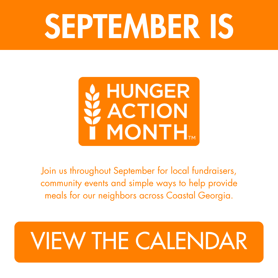 View our Hunger Action Month calendar of events